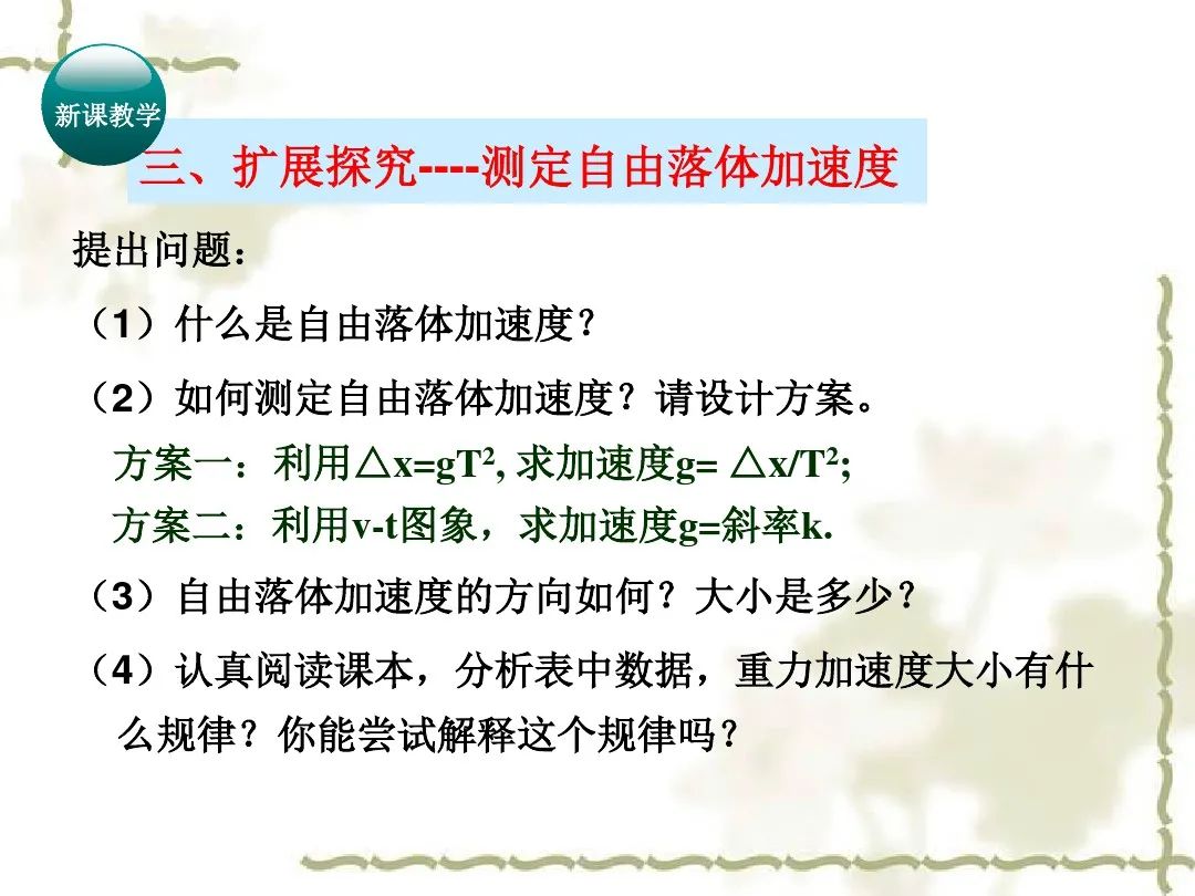 自由落体速度与加速度的关系_自由落体运动加速度_自由落体运动加速度恒定吗